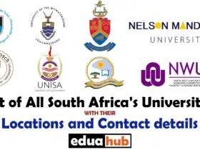 List of All Universities in South Africa With Their Locations and Contact Details